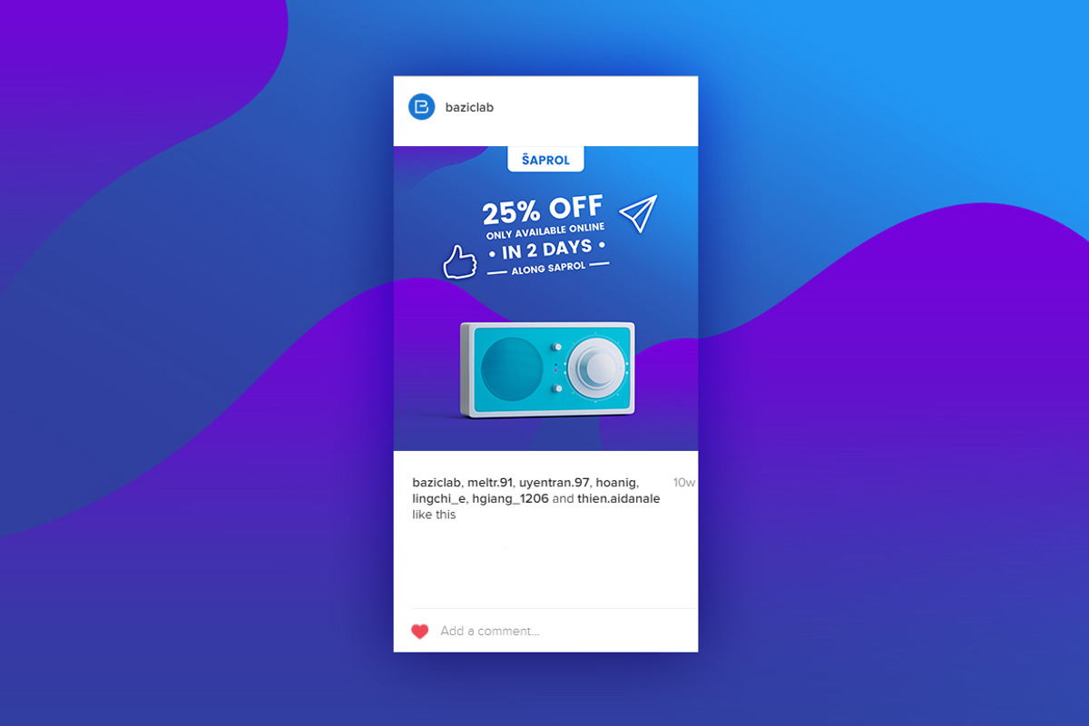 Saprol Social Media Kit, a Social Media Template by CaDesign (Photo 3 of 6)