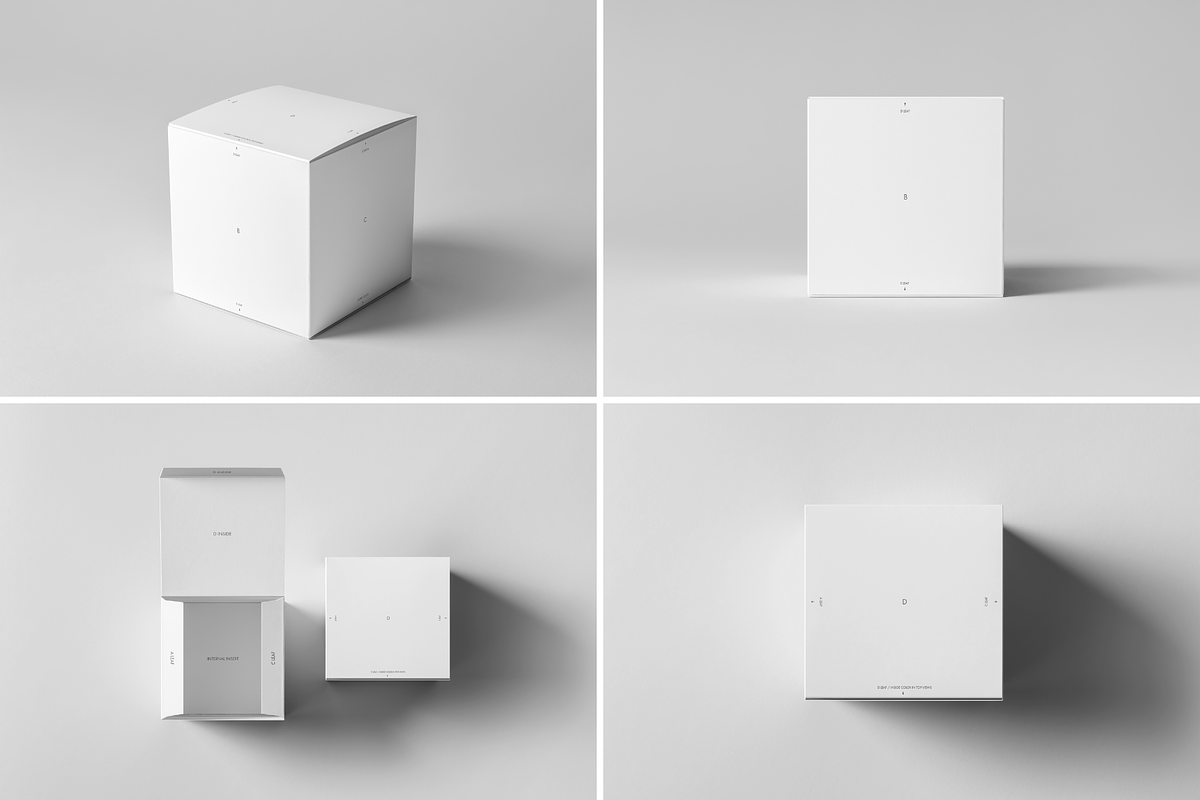 Box Mock-up 4, a Packaging Mockup by BLISS DESIGN (Photo 2 of 4)