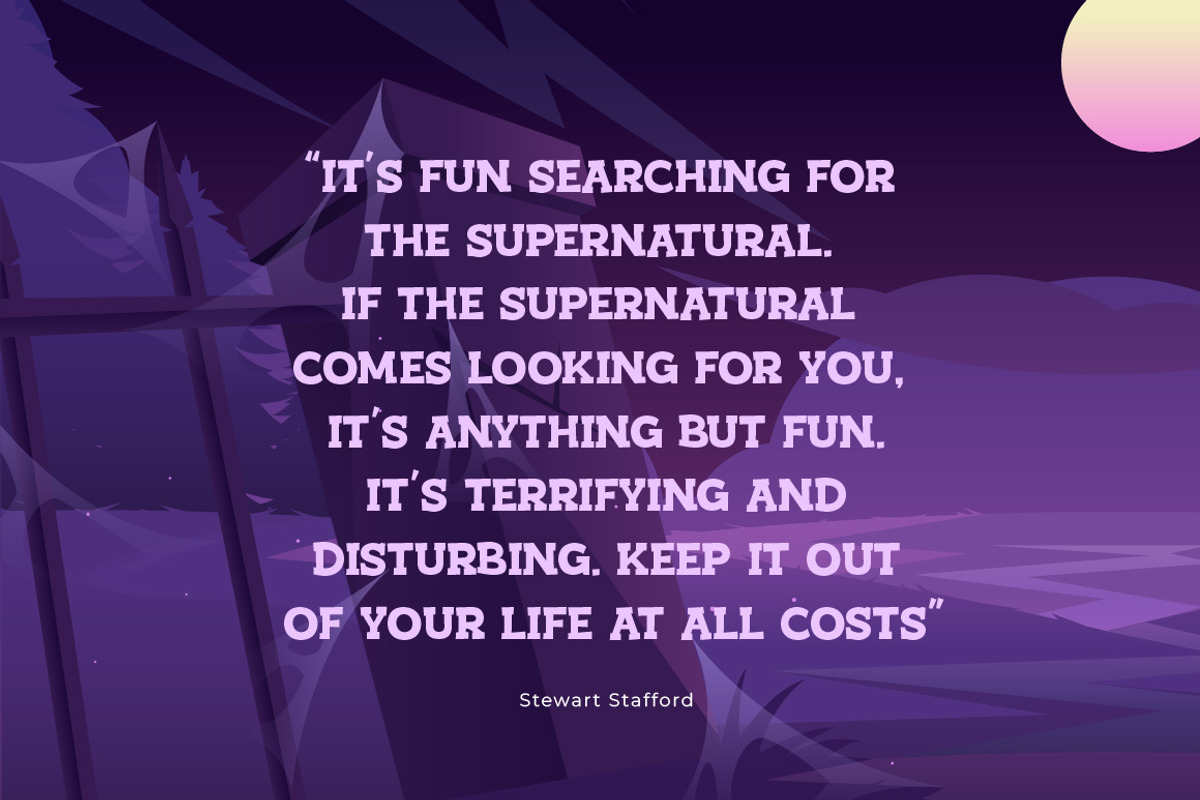 HALLOWEEN TIMELINE, a Serif Font by Olexstudio (Photo 4 of 7)