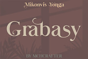Mikonvis Yonga | Modern Serif Font, a Serif Font by MchCrafter (Thumbnail 5 of 15)