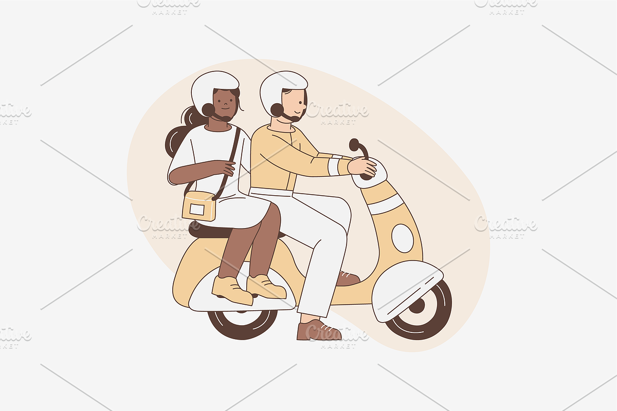 Public Transport Illustration, an Object Graphic by Jump Studio (Photo 14 of 14)