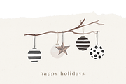 CHRISTMAS BALLS / watercolor png, an Illustration by KruthDesign (Thumbnail 5 of 7)