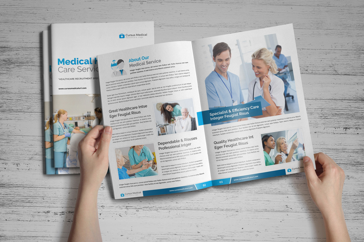Medical HealthCare Brochure v4, a Brochure Template by Miyaji75 (Photo 2 of 15)