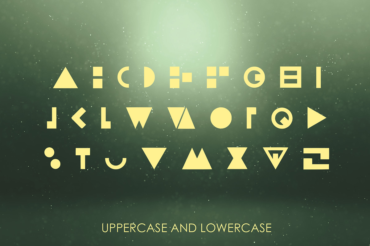 NOVA - An Alien Language Typeface preview 2