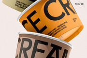 Ice Cream Cup Mockup Set, a Packaging Mockup by Renderteam (Thumbnail 9 of 16)