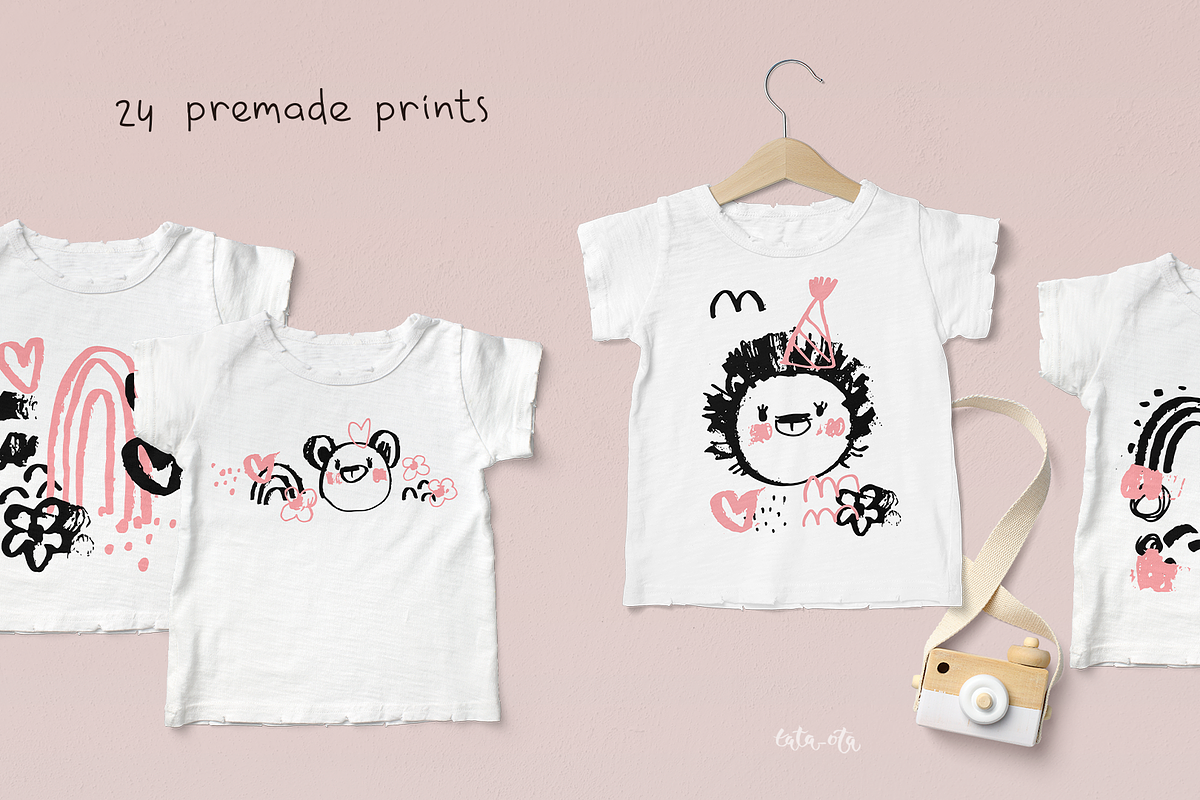 Forest animals. Clipart & patterns, an Animal Illustration by tata_ota (Photo 3 of 11)