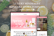 Samaya - Natural Skincare Theme, a Shopify Template by AtelierDuVow (Thumbnail 1 of 10)