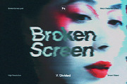 Broken Screen Glitch Effect, a Graphic by Divided.co (Thumbnail 1 of 7)
