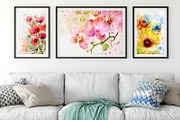 10 Floral watercolor posters, a Decorative Illustration by Anna Guz's Store (Thumbnail 12 of 12)