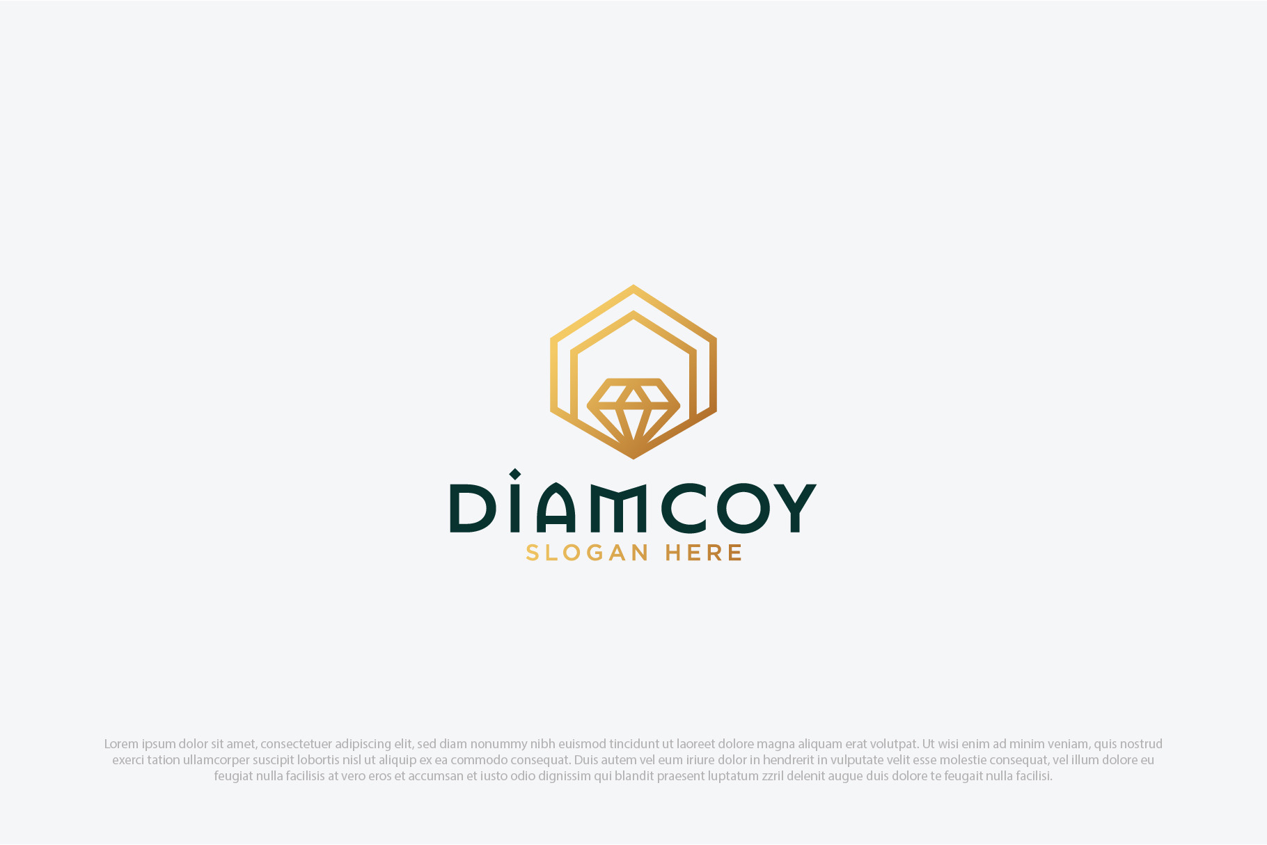 Diamcoy V2 Logo template, a Branding & Logo Template by Jaysx1
