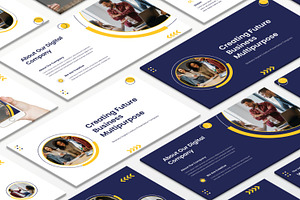 Creative Business Solutions, a Presentation Template by BumbleGraph Studio