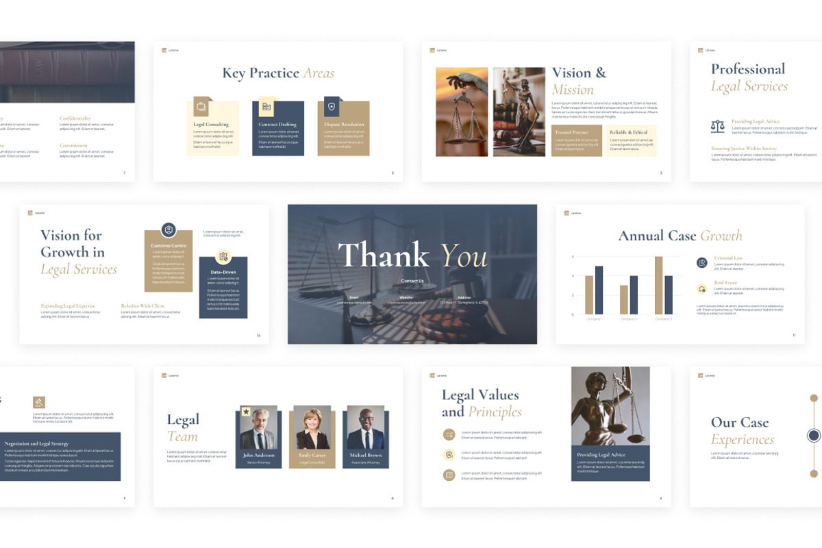 Legal Services & Attorney Keynote, a Presentation Template by Loin Studio (Photo 4 of 4)