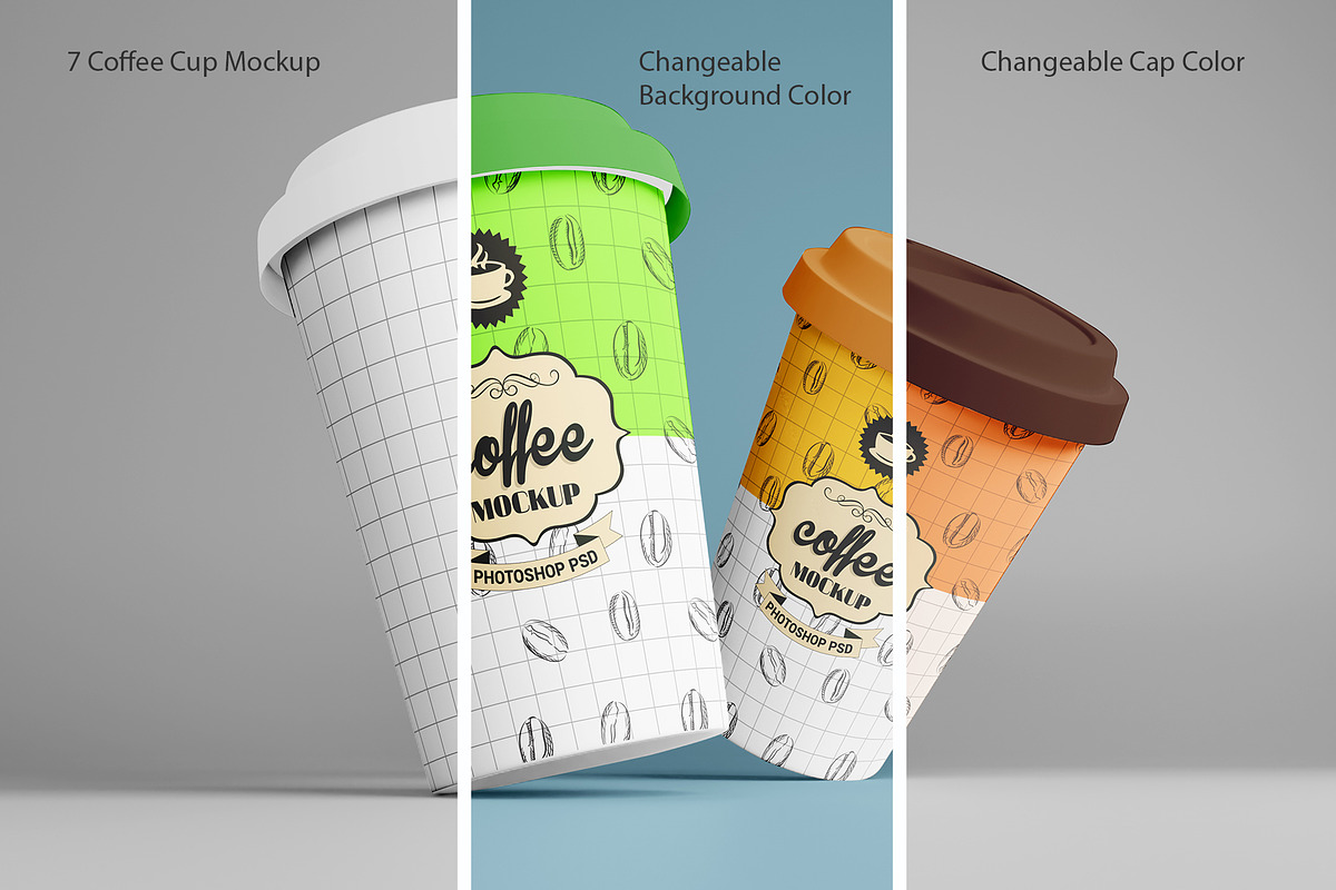 Coffee Cup Mockups-2, a Cups & Container Mockup by alimran24 (Photo 4 of 11)
