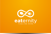 Eat Infinity Fork & Spoon Logo, a Branding & Logo Template by yopie (Thumbnail 4 of 5)