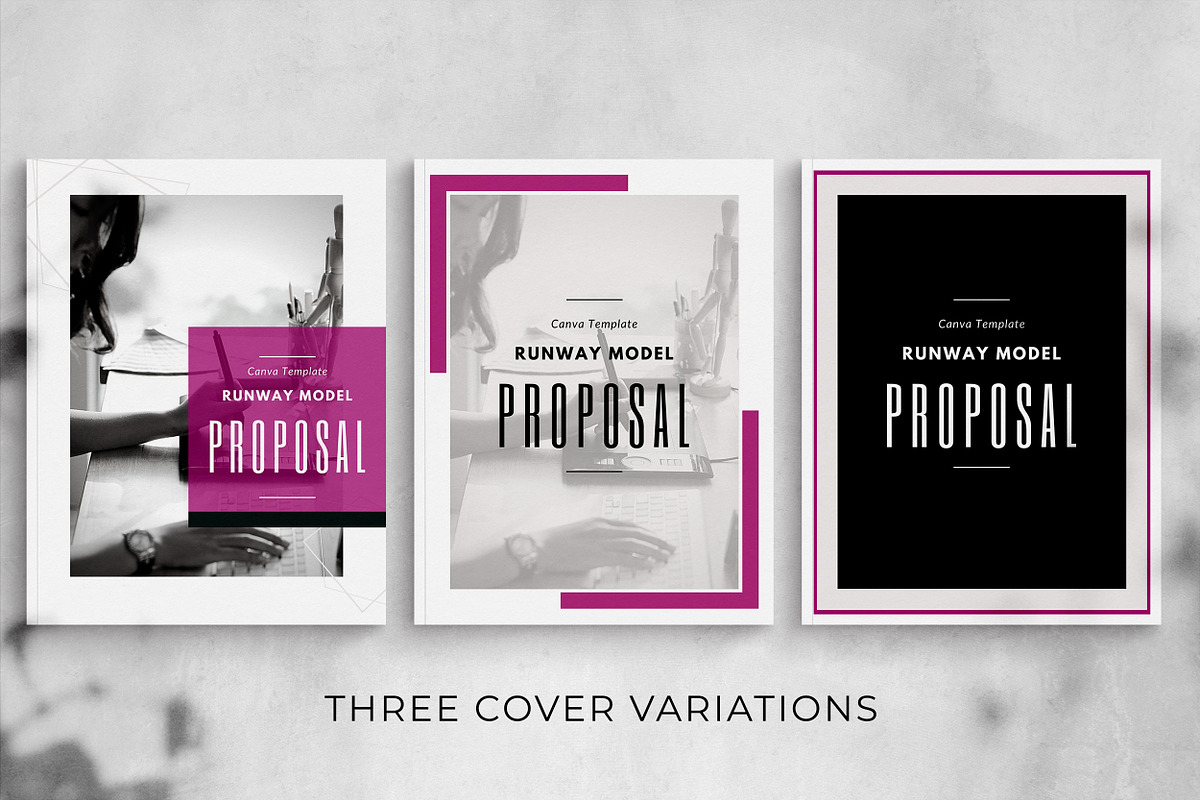 Canva Proposal Template | Runway Model preview 2