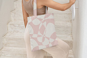 Subtle Pink Shapes, a Texture Graphic by MalyskaStudio (Thumbnail 8 of 11)
