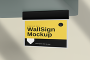 Wall Sign mockup, an Advertising Mockup by Twins_studio926 (Thumbnail 2 of 5)