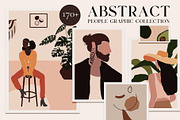 Abstract People prints modern art, a Person Illustration by Madiwaso (Thumbnail 1 of 12)