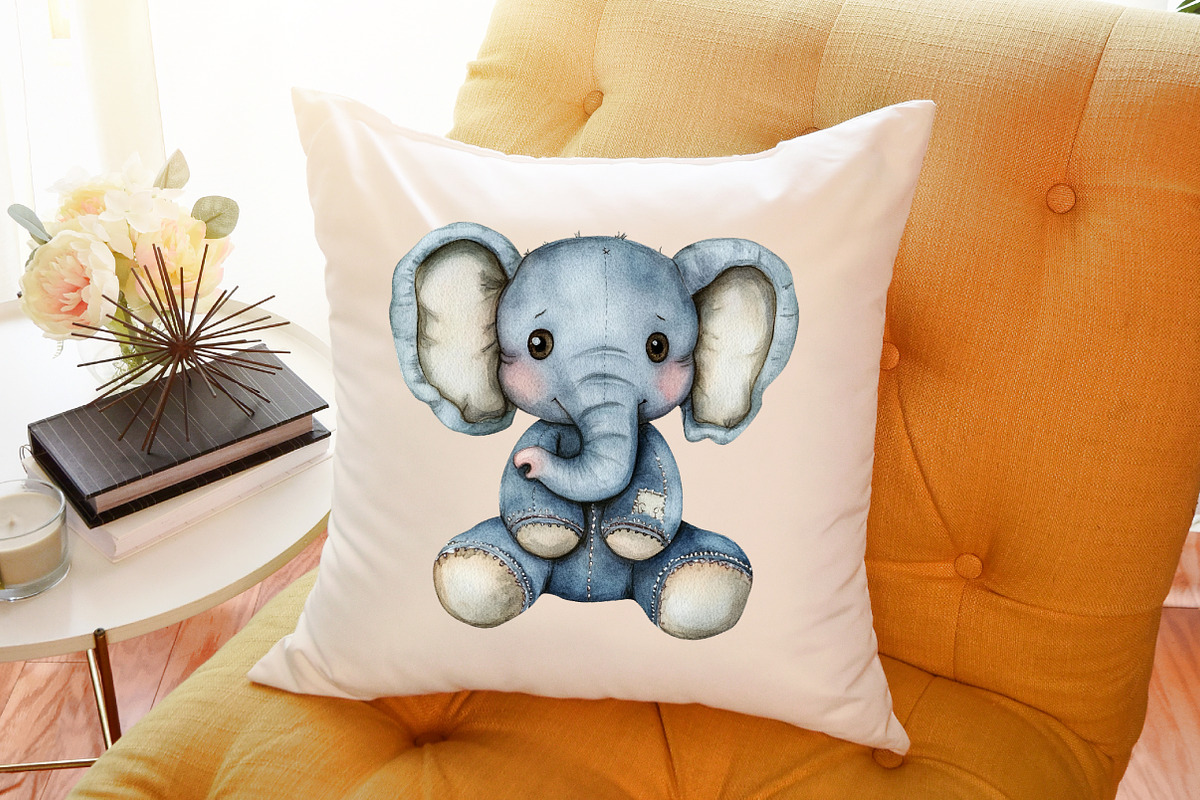 Soft Toy Nursery Clipart Set, an Illustration by Sublimation Artist (Photo 6 of 6)
