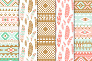 Digital Paper Navajo Set 02, a Pattern Graphic by Maishop (Thumbnail 2 of 3)