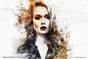 Digital Painting Photoshop Action, an Action Add-On by SlideSalad (Thumbnail 3 of 21)