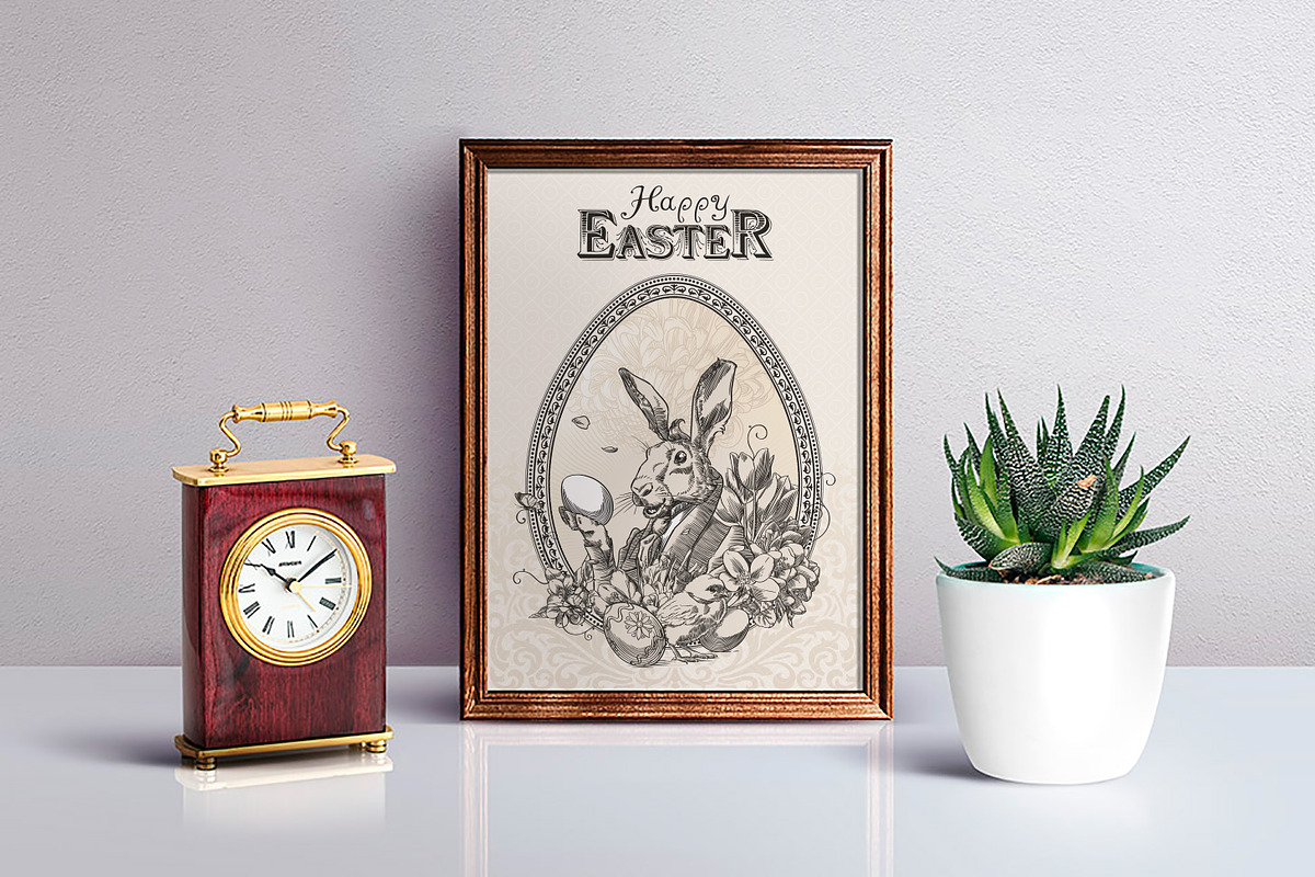 Easter and Passover postcards, a Card Template by inshader (Photo 3 of 7)
