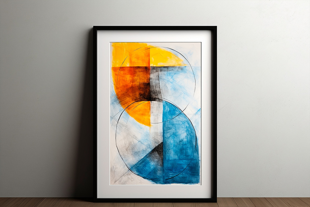 Modern abstract painting., a Wallpaper Graphic by O m N i  Studio (Photo 8 of 12)