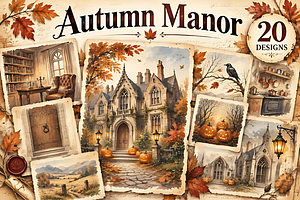 Autumn Manor Junk Journal