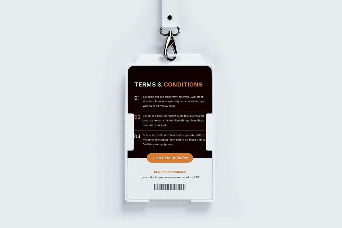 Id Card Design, a Stationery Template by Pixelpick (Photo 2 of 2)