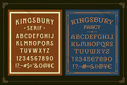 WT Kingsbury Font Bundle, a Font by Winston Type Co. (Thumbnail 7 of 17)