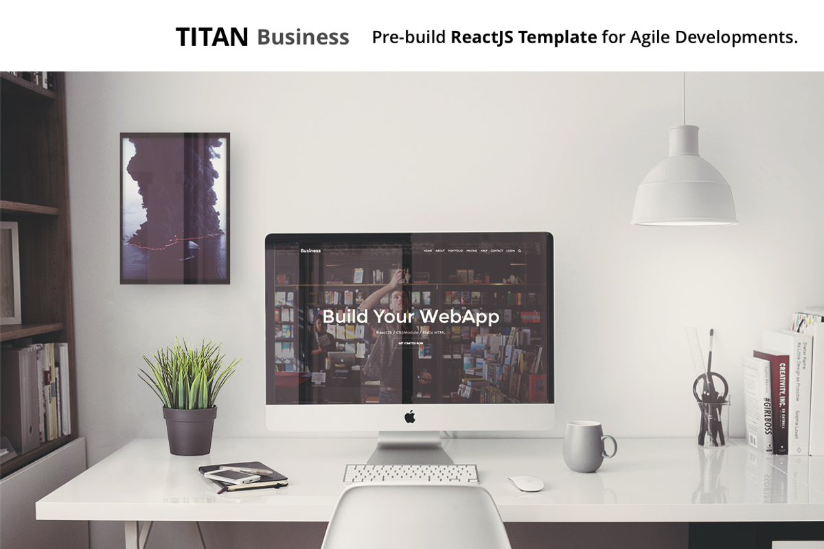 TITAN Business NextJS & ReactJS, a HTML Template by Themebiotic (Photo 1 of 5)