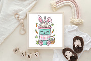 Easter Coffee Cups PNG, an Illustration by CraftArtStudio (Thumbnail 4 of 4)