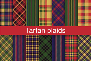 #110 Tartan Plaid Pattern Fabrics, a Pattern Graphic by Plaid4You
