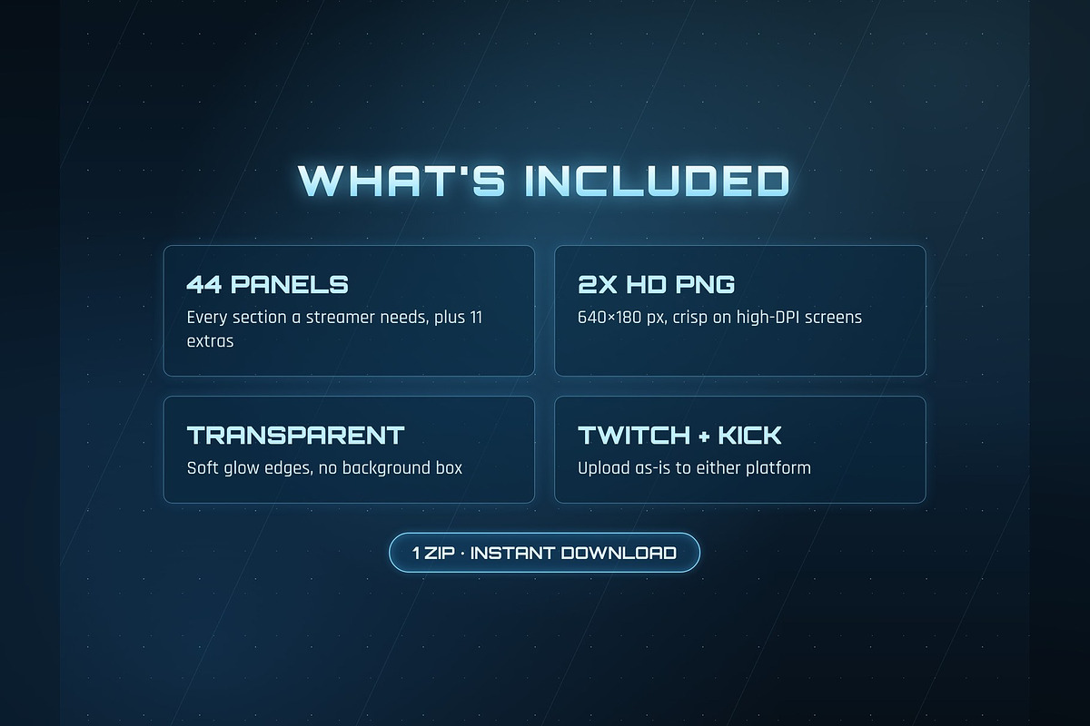 Ice Twitch & Kick Panels, an Object Graphic by Gear Store (Photo 6 of 7)