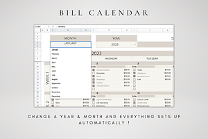 Bill Tracker Google Sheets Template