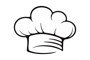 Chef Hat. AI, EPS, SVG, PSD, PNG