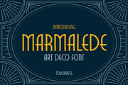 Marmalede - Classic font, a Sans Serif Font by TokoPress (Thumbnail 1 of 10)