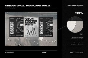 Urban Poster Wall Mockups 2