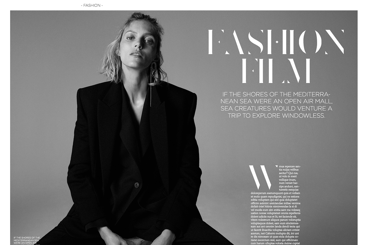 Magazine Template, a Magazine Template by Cristian Villegas Studio (Photo 4 of 11)