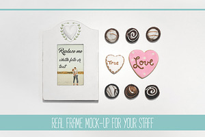 Sweet Realistic Frame Mock Up, a Print Template by Pro.Motion