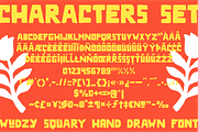 WUDZY - Handdrawn Display Font, a Handwritten Font by Cruizy & Co (Thumbnail 5 of 11)
