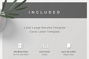 Word Resume & Cover Letter Template, a Resume Template by DemeDesign (Thumbnail 6 of 7)