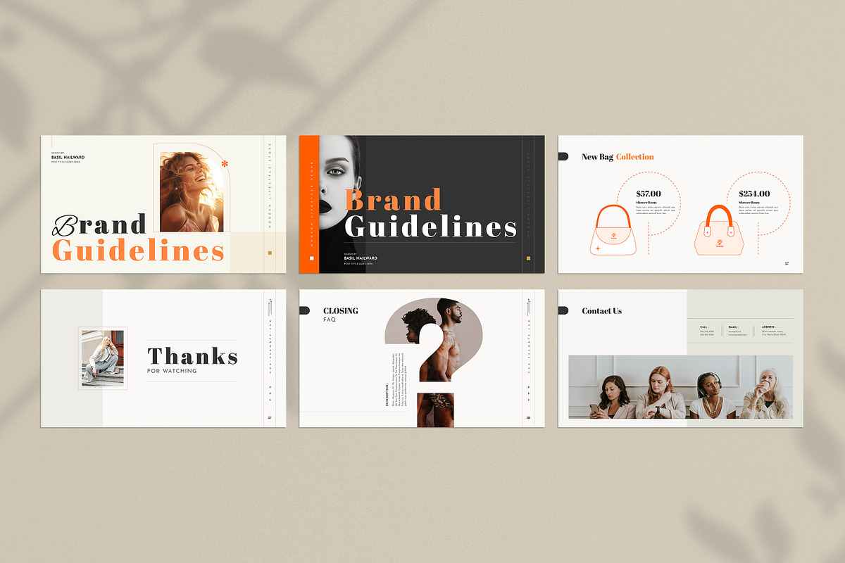 brand guideline Template preview 7