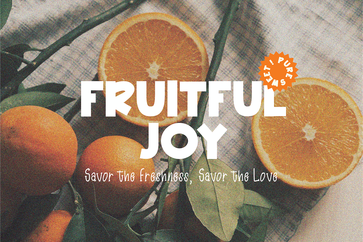 Orangemoo-Playful Handwritten Font, a Handwritten Font by Berdansabersama (Photo 8 of 9)