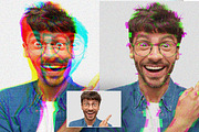 Glitch Photoshop Action, an Action Add-On by Vatdesign (Thumbnail 2 of 4)