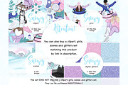 Snowy Patterns, a Pattern Graphic by GlamArtZhanna (Thumbnail 4 of 4)