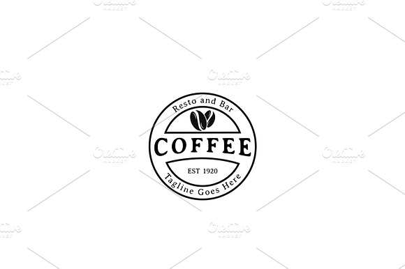 Vintage Coffee Logo Design preview 2
