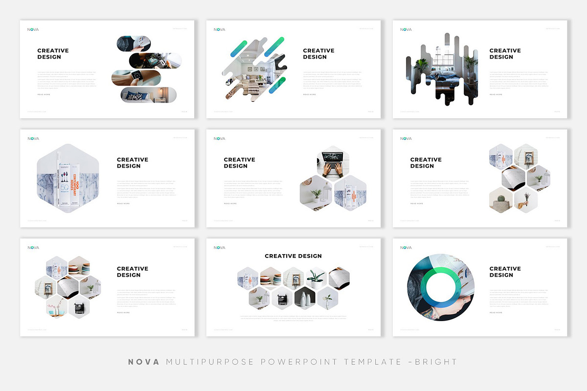NOVA - Creative PowerPoint Template, a Presentation Template by PPTMORE