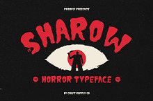 CS Sharow – Vintage Horror Font