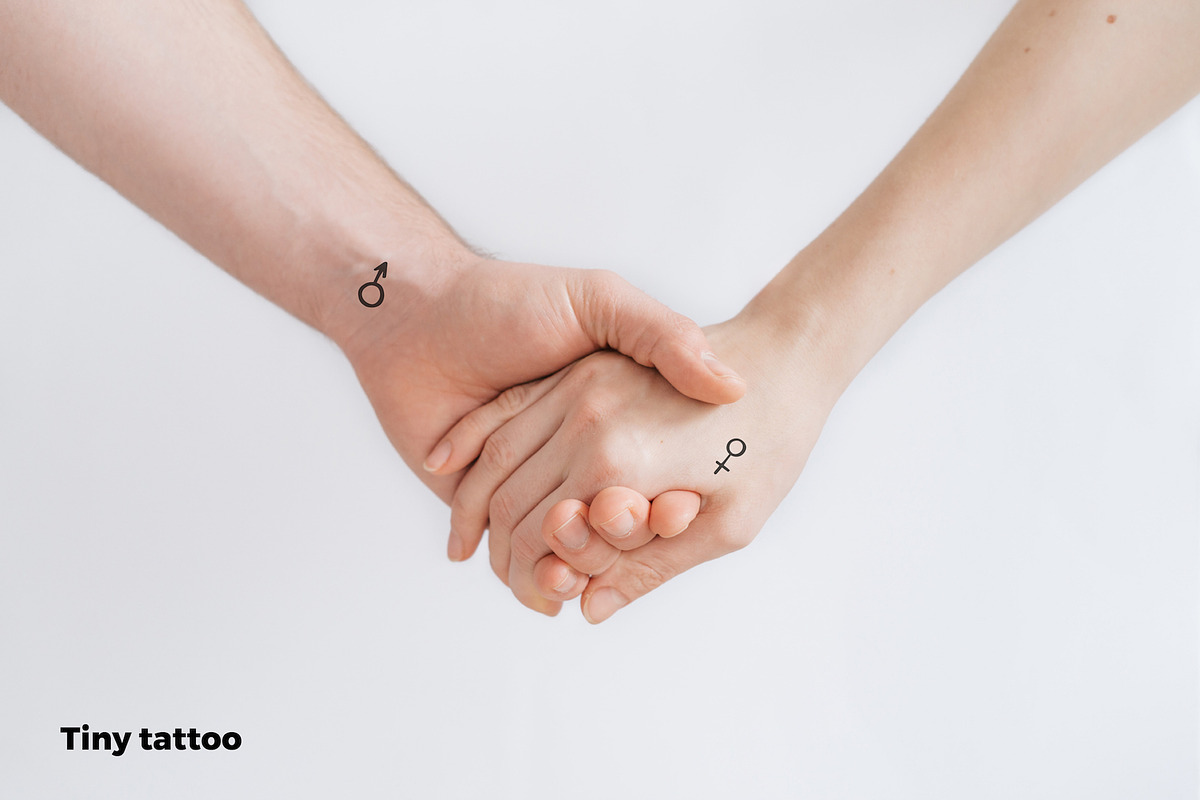 Tiny Tattoo / 55 Emphasis Pack, an Outline Icon by Sopelkin (Photo 3 of 8)